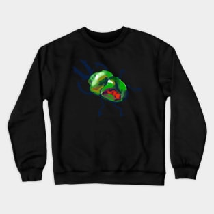 rainbow stag beetle Crewneck Sweatshirt